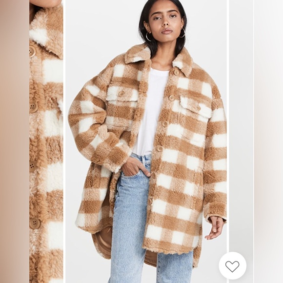 Stand Studio Sabi Jacket in Nougat/White 38(FR) - Picture 1 of 4